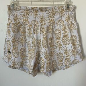 Love Fitness Pineapple Shorts